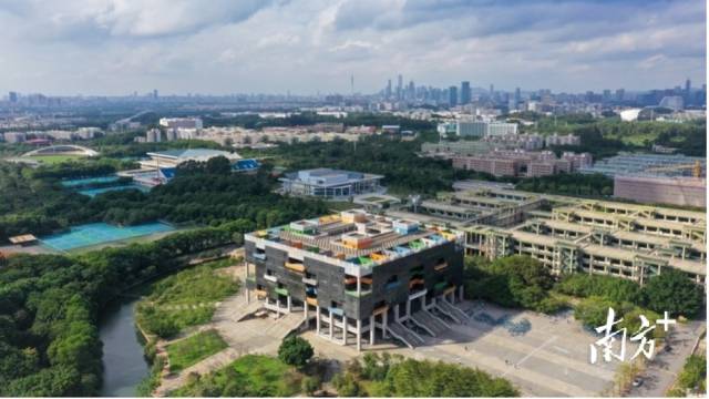 广东工业大学校园图景。受访者供图